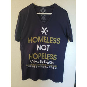 Crime By Design High End Fashion Tshirt - Size Small